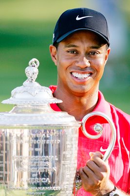 Tiger Woods Wanamaker Trophy