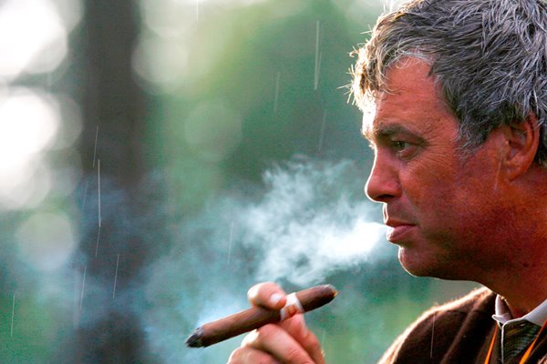 Darren Clarke cigar 