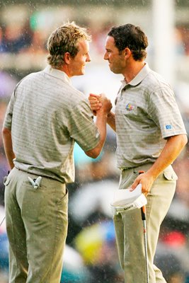 Sergio Garcia and Luke Donald