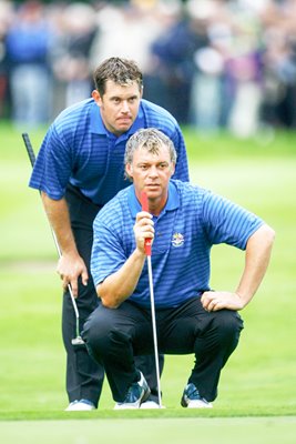 Darren Clarke and Lee Westwood