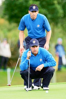 Jose-Maria Olazabal and Sergio Garcia 