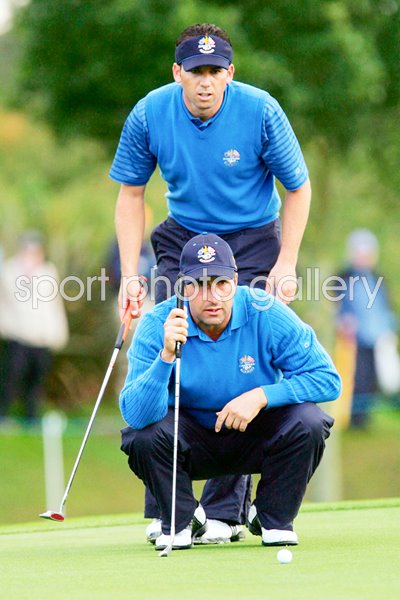 Jose-Maria Olazabal and Sergio Garcia 