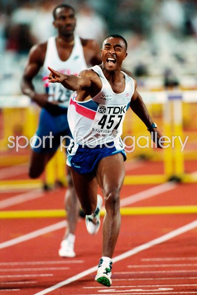 World Championships Photo Athletics Posters Colin Jackson