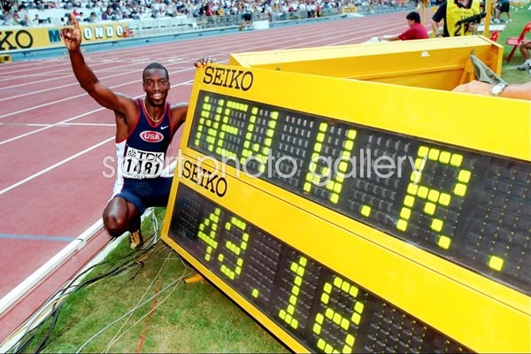 Michael Johnson of the USA