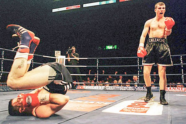 Calzaghe v Woodhall