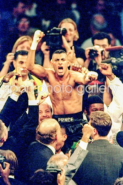 Naseem Hamed celebrates 