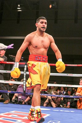Amir Khan portrait v Lamont Peterson 2011