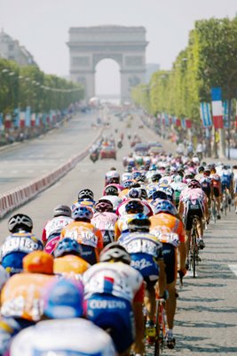 Peleton rides into Paris