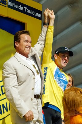 Arnold Schwarzenegger and Lance Armstrong