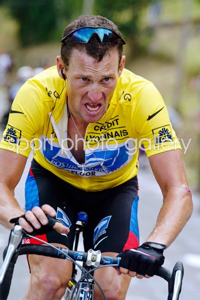 Lance Armstrong attacks 2003