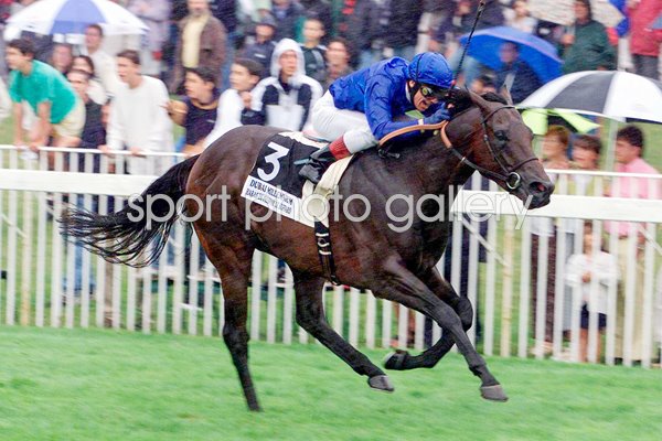 Frankie Dettori on Dubai Millenium 