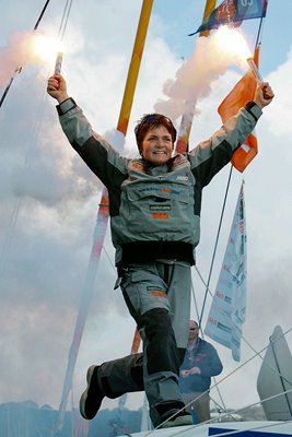 Ellen MacArthur celebrates 