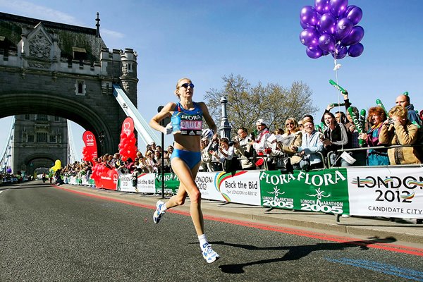 Paula Radcliffe London Marathon 2005