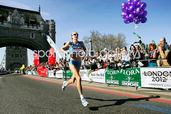 Paula Radcliffe London Marathon 2005