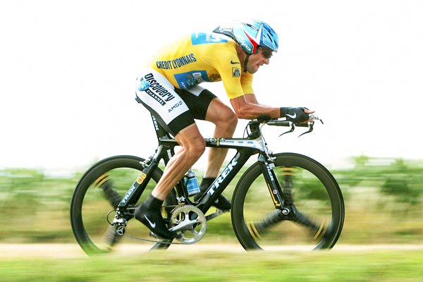 Lance Armstrong time trial 2005