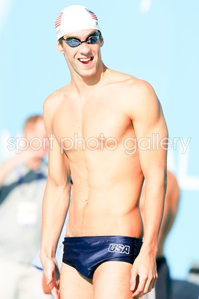 Michael Phelps of the United States 