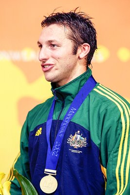 Ian Thorpe of Australia wins gold