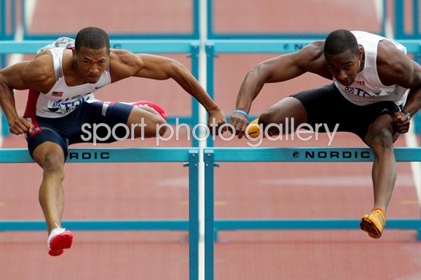 Joel Brown of USA (L) and Dudley Dorival 