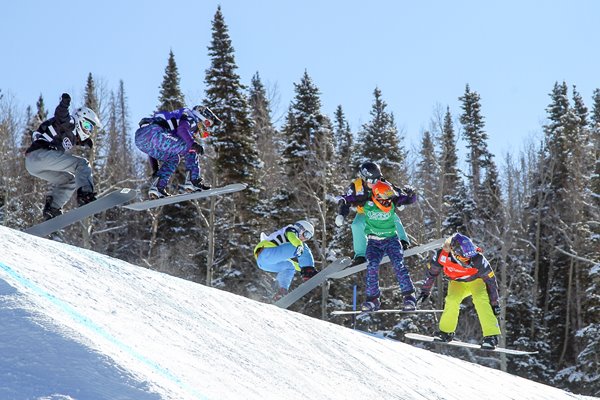 Lindsey Jacobellis Snowboard Cross World Cup Winner Colorado 2011
