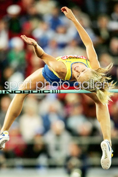 Kajsa Bergqvist of Sweden 