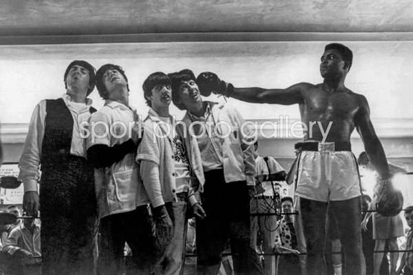 Cassius Clay and The Beatles