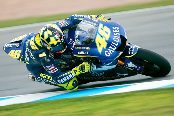 Valentino Rossi action