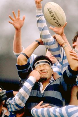 Trouble in the Lineout Cambridge v Doshiba Universities 1989