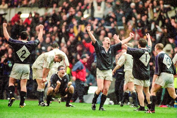 Scotland celebrate victory