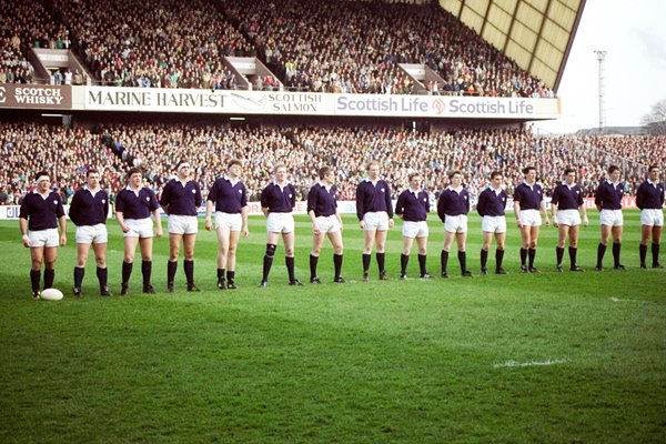 The Scottish team line 1990