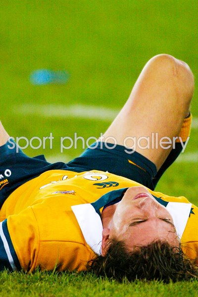 Mat Rogers post Lewsey tackle