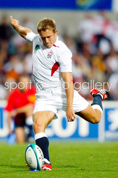 Jonny Wilkinson classic action portrait