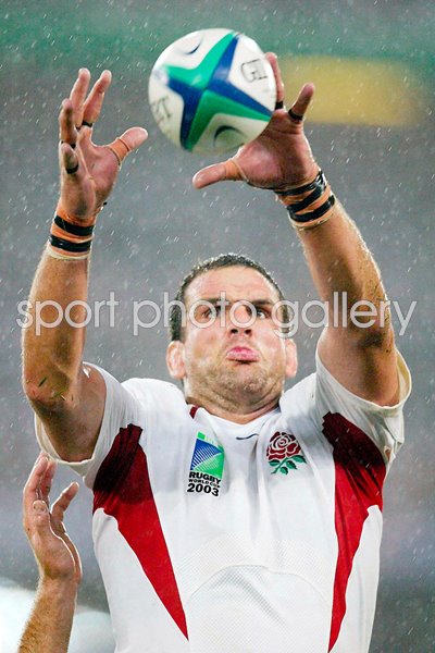 Martin Johnson RWC Semi Final action