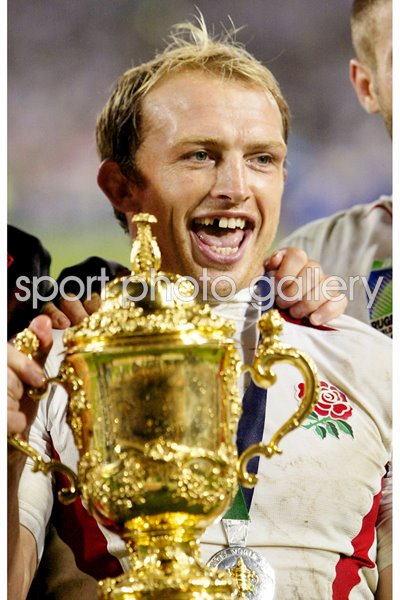 Matt Dawson celebrates