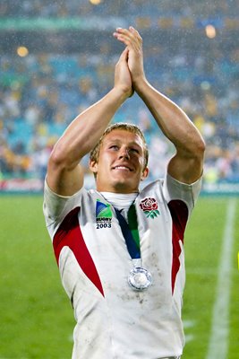 Jonny Wilkinson celebrates