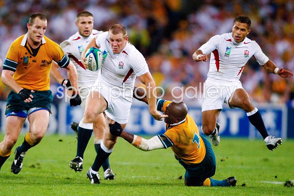 Mike Tindall breaks through