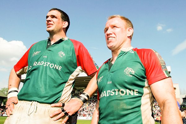 Martin Johnson and  Neil Back Farewell