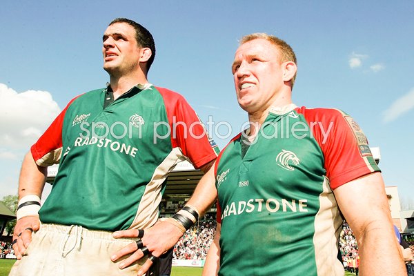 Martin Johnson and  Neil Back Farewell