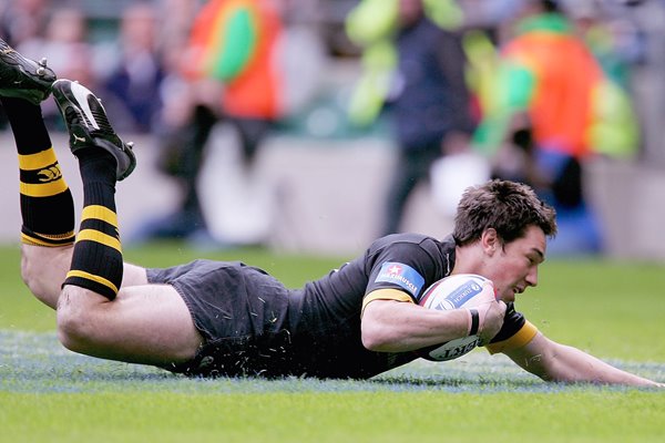 Tom Voyce scores for Wasps 