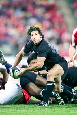 Byron Kelleher All Blacks action 