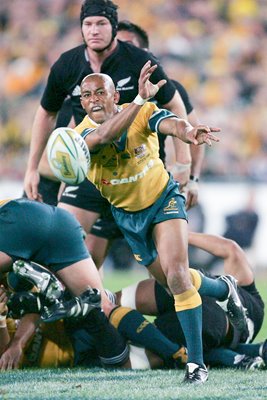 George Gregan in action 