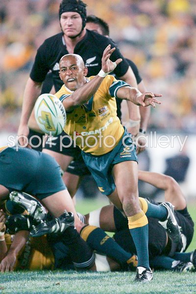 George Gregan in action
