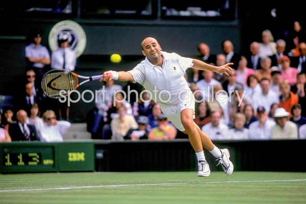 Andre Agassi Wimbledon 1999
