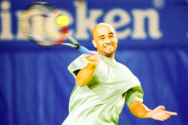 Andre Agassi Australian Open 2001