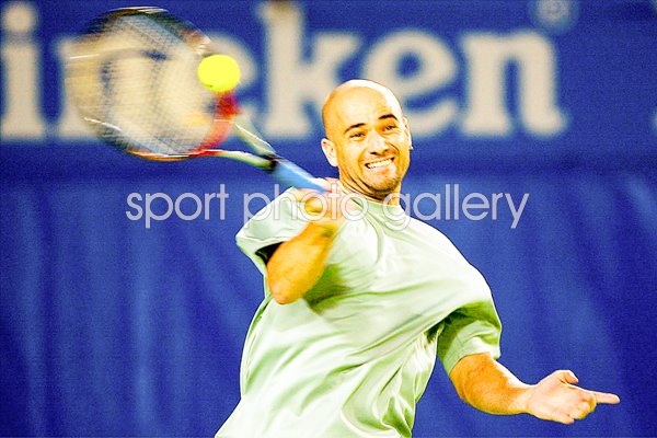 Andre Agassi Australian Open 2001