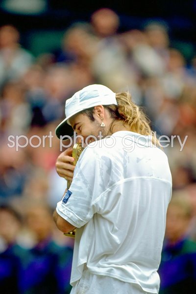 Andre Agassi Wimbledon Champion 1992