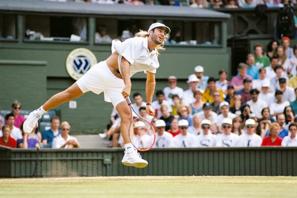 Andre Agassi 1992 Wimbledon