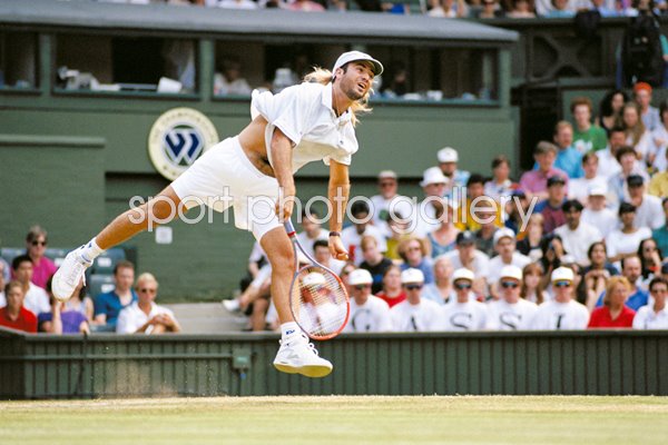 Andre Agassi 1992 Wimbledon