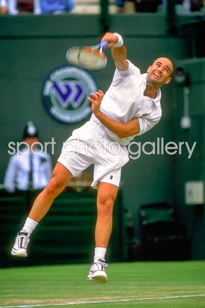 Andre Agassi Wimbledon 1999