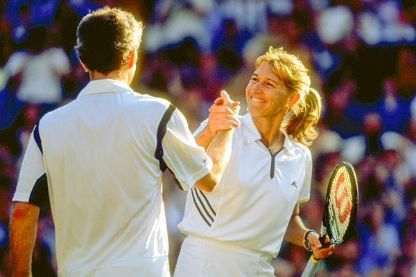 John McEnroe and Steffi Graf