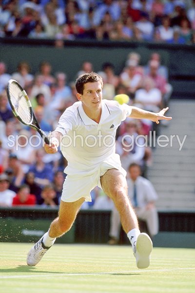 Tim Henman Wimbledon Volley
